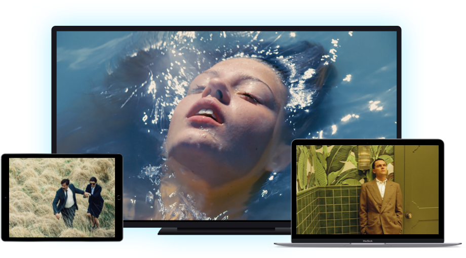 Apple TV · Chromecast · iOS · Android · Windows · Mac